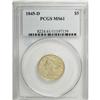 Image 3 : 1845-D $5 MS61 PCGS