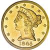 Image 1 : 1845-O $5 AU53 PCGS