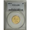 Image 3 : 1852-C $5 AU58 PCGS