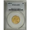 Image 3 : 1853-C $5 AU55 PCGS