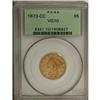Image 1 : 1873-CC $5 VG10 PCGS
