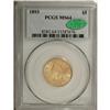 Image 1 : 1893 $5 MS64 PCGS