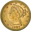 Image 1 : 1897 $5 MS65 PCGS