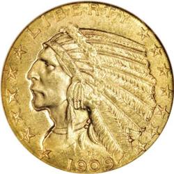 1909-D $5 MS64 NGC