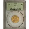 Image 3 : 1911 $5 MS64 PCGS