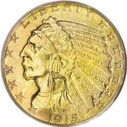 1915 $5 MS64 PCGS