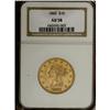 Image 3 : 1845 $10 AU58 NGC