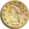 Image 1 : 1867 $10 AU55 NGC