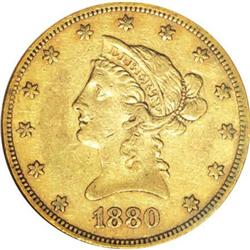1880-O $10 XF45 NGC