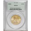 Image 1 : 1894 $10 MS64 PCGS