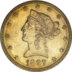 1897-O $10 MS62 PCGS