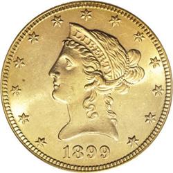 1899-S $10 MS63 PCGS
