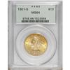 Image 1 : 1901-S $10 MS64 PCGS
