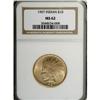 Image 1 : 1907 $10 No Periods MS62 NGC