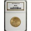 Image 1 : 1907 $10 No Periods MS62 NGC