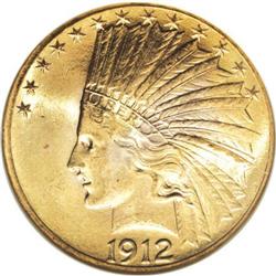 1912 $10 MS63 NGC