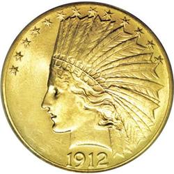 1912 $10 MS64 PCGS