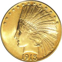 1913 $10 MS64 PCGS