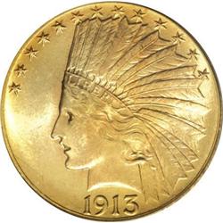 1913 $10 MS64 PCGS