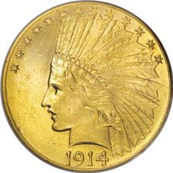 1914 $10 MS64 PCGS