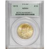 Image 1 : 1915 $10 MS64 PCGS