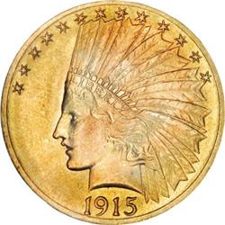 1915 $10 MS65 Star NGC