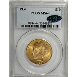 1932 $10 MS64 PCGS