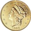 1850 $20 AU58 ICG