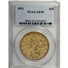 Image 1 : 1851 $20 XF45 PCGS