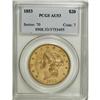 Image 1 : 1853 $20 AU53 PCGS