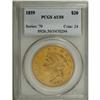 Image 3 : 1859 $20 AU50 PCGS