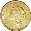 1862-S $20 AU50 NGC