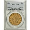 Image 3 : 1864 $20 AU55 PCGS