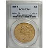 Image 1 : 1865-S $20 XF45 PCGS