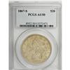 Image 1 : 1867-S $20 AU50 PCGS