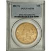 Image 3 : 1867-S $20 AU58 PCGS