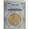 Image 1 : 1869-S $20 AU53 PCGS