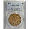 Image 1 : 1871-S $20 XF45 PCGS