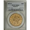 Image 3 : 1873-S $20 Closed 3 MS61 PCGS