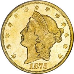 1875-CC $20 MS61 NGC