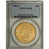 Image 1 : 1881-S $20 AU58 PCGS