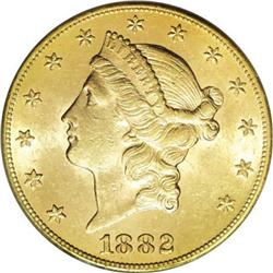 1882-CC $20 AU58 PCGS