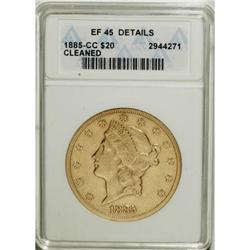 1885-CC $20 XF45 Details ANACS