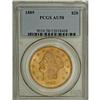 1889 $20 AU58 PCGS