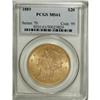 Image 1 : 1889 $20 MS61 PCGS