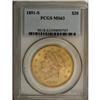 Image 3 : 1891-S $20 MS63 PCGS