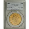 Image 3 : 1892 $20 AU55 PCGS