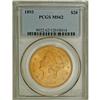 Image 1 : 1893 $20 MS62 PCGS