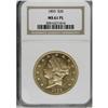 Image 1 : 1893 $20 MS61 Prooflike NGC