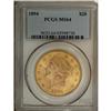 Image 3 : 1894 $20 MS64 PCGS